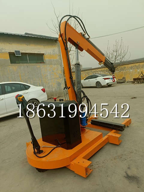 连山区自卸车厢随车吊 自制轮式四不像起重机 四驱平板吊 5吨 贵盛